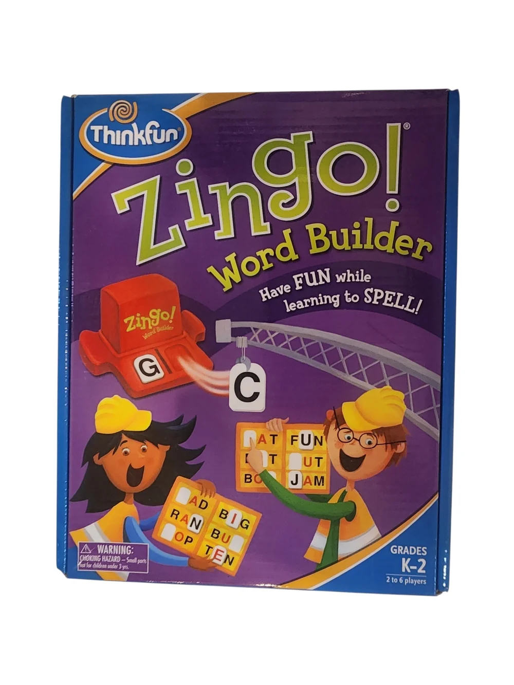Zingo Word Builder Educational Spelling Game